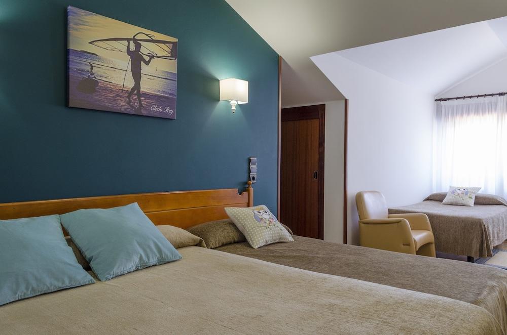 Hotel Delfin Azul Playa de la Lanzada エクステリア 写真