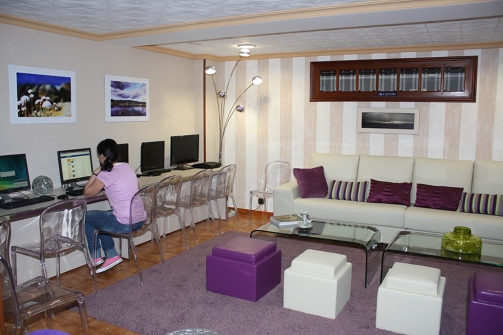 Hotel Delfin Azul Playa de la Lanzada ビジネス 写真